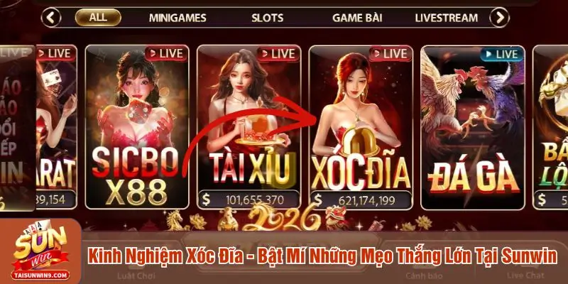 Kinh nghiệm Xóc Đĩa