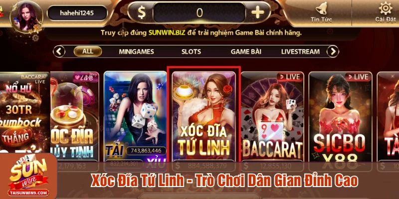 Xóc đĩa tứ linh